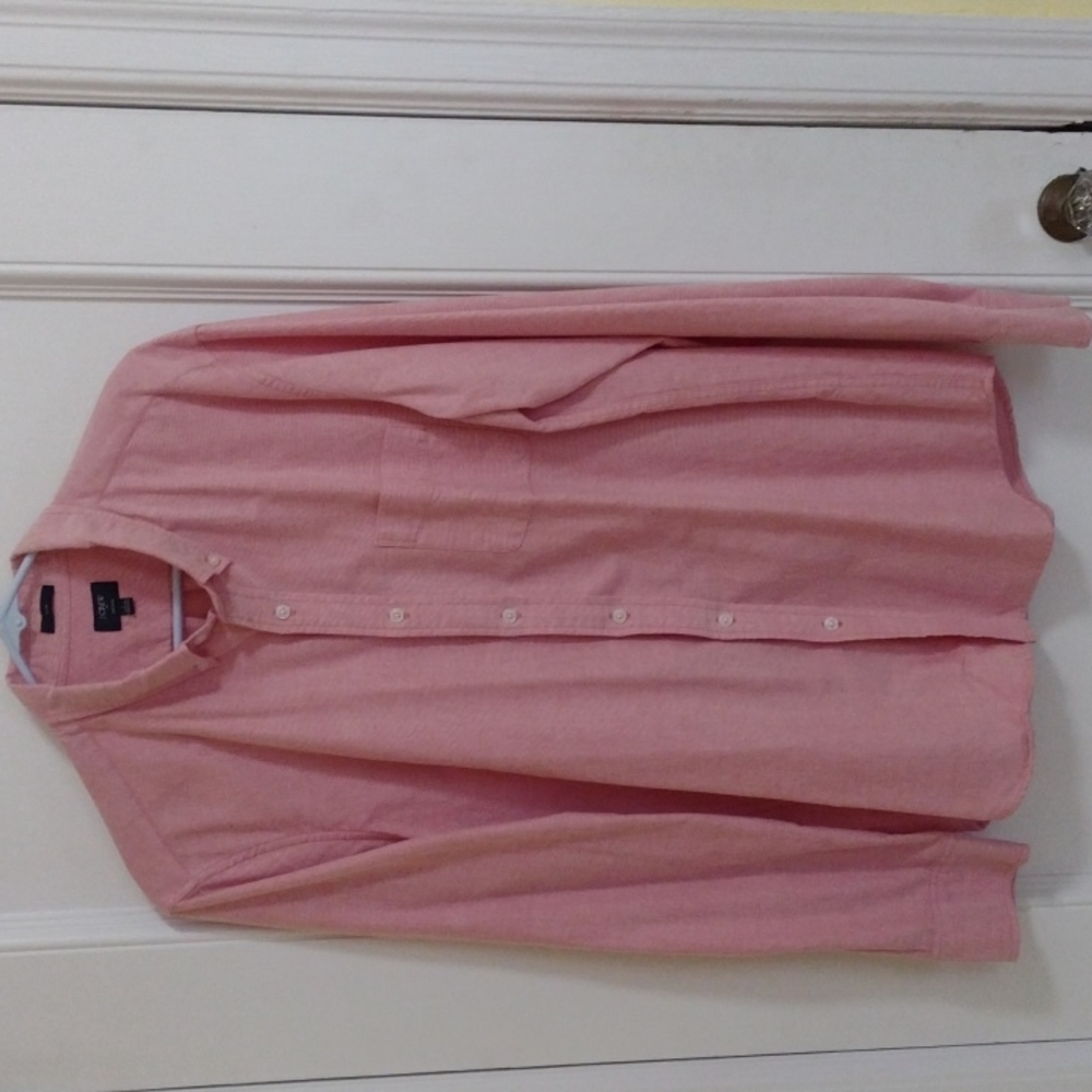 J Crew men slim buttondown oxford shirt.